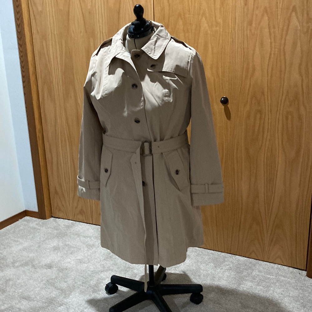 Pendleton Classic Beige Trench Coat